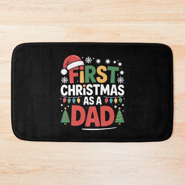 Item preview, First Christmas as a Dad New Daddy 1st Christmas designed and sold by Gogetgiggles.