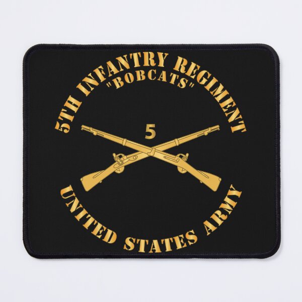 Item preview, Army -  5th Infantry Regiment Branch - Bobcats - US Army X 300 designed and sold by Military Insignia Products.