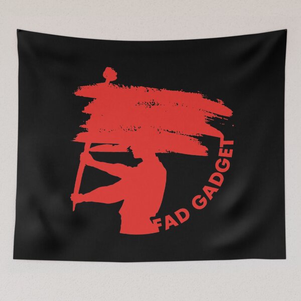 Item preview, Under the Flag | Fad Gadget Tribute | Red Version designed and sold by parissiArt.