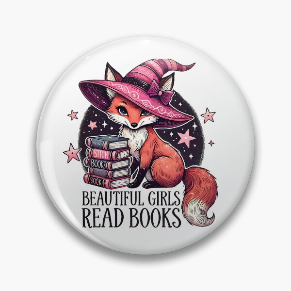 Item preview, Magical Fox Witch Reading Books – Cute Witchy Animal Design designed and sold by TakeOnline247.