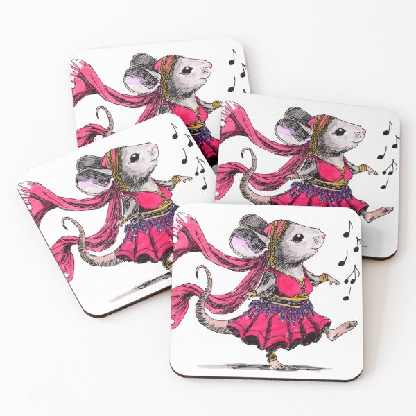 Item preview, Folkloric Dancing Mouse designed and sold by Scribbles & Doodles by Jinx.