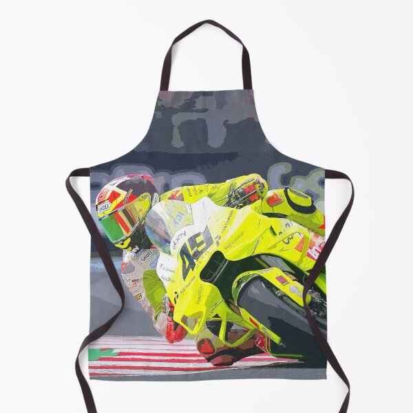 Item preview, Fabio Di Giannantonio racing in the corners on his 2025 MotoGP motorcycle watercolor designed and sold by Rodissimus1984.
