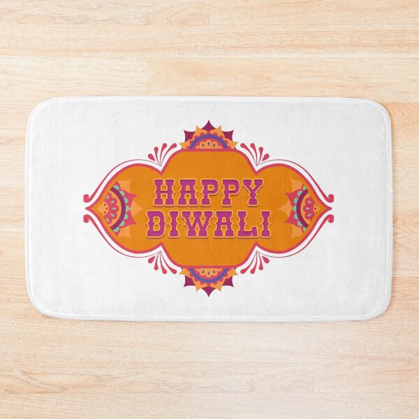 Item preview, yoga family Shub Dipavali , Happy Diwali ver 1a| Festival of Lights | Indian Deepavali Celebration with Diyas, Rangoli & Lord Ganesha | Hindu Festival Art & Gifts designed and sold by CosmicNook1.
