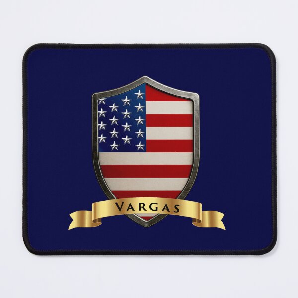 Item preview, Vargas Family USA Shield, Stars & Stripes Pride Crest designed and sold by Highlandkings.