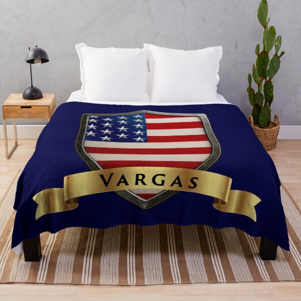 Item preview, Vargas Family USA Shield, Stars & Stripes Pride Crest designed and sold by Highlandkings.