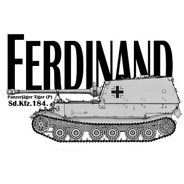 Artwork thumbnail, Ferdinand Tank Destoyer by General-Rascal