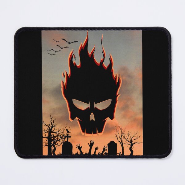 Item preview, Flaming Skull Graveyard designed and sold by IREMORHAN.