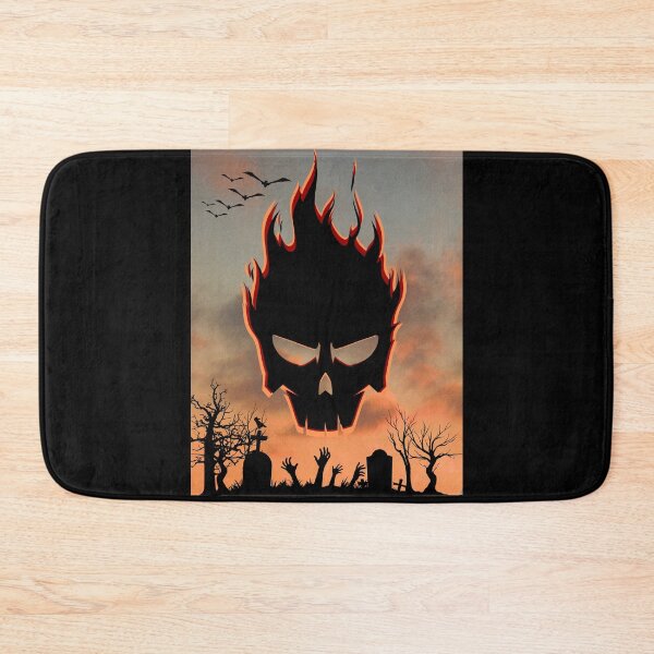 Item preview, Flaming Skull Graveyard designed and sold by IREMORHAN.