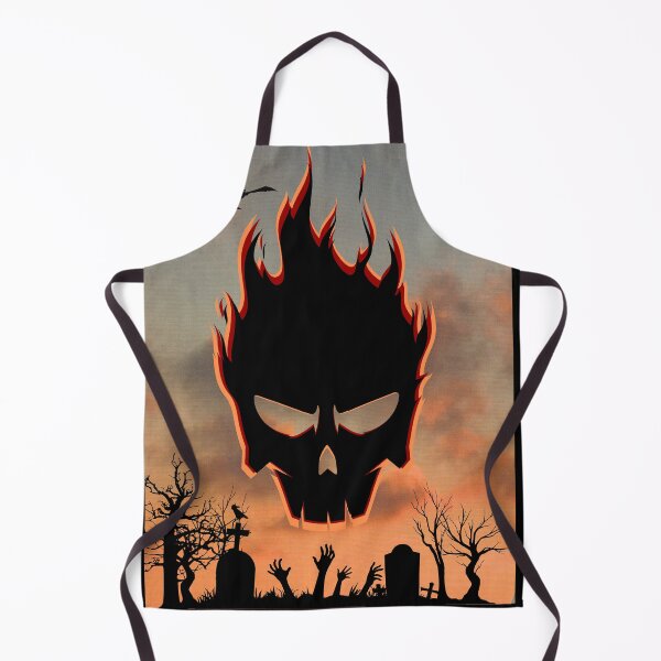 Item preview, Flaming Skull Graveyard designed and sold by IREMORHAN.