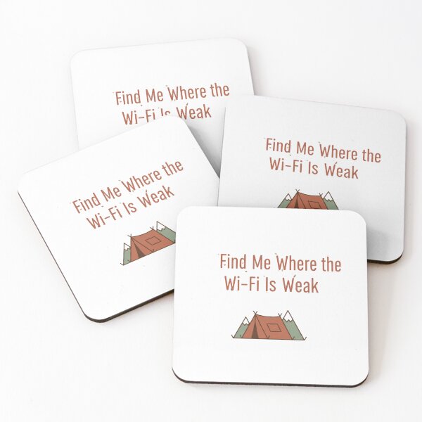 Item preview, Find Me Where the Wi-Fi Is Weak — Root & Rise designed and sold by Root & Rise.