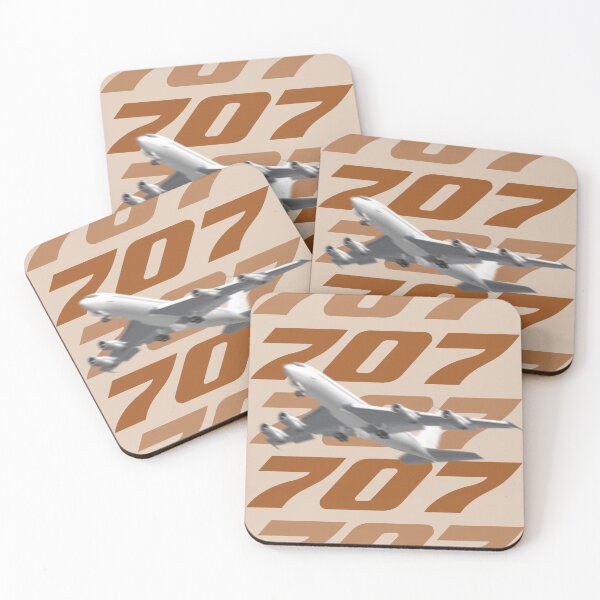Item preview, Boeing 707 in flight designed and sold by mctavares60.