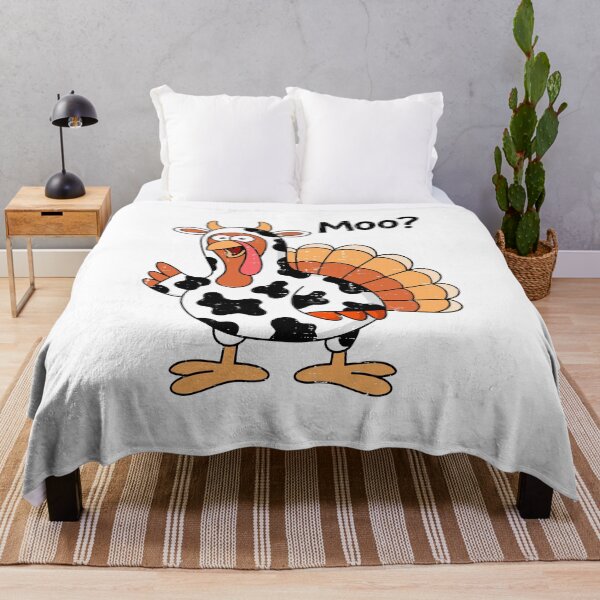 Item preview, Funny Turkey Cow Costume “Moo?” Design designed and sold by CleanDecor.