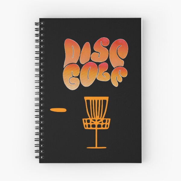 Item preview, Retro disc golf design with orange text and graphics. designed and sold by TBWCREATIONS.