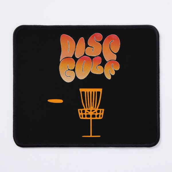 Item preview, Retro disc golf design with orange text and graphics. designed and sold by TBWCREATIONS.