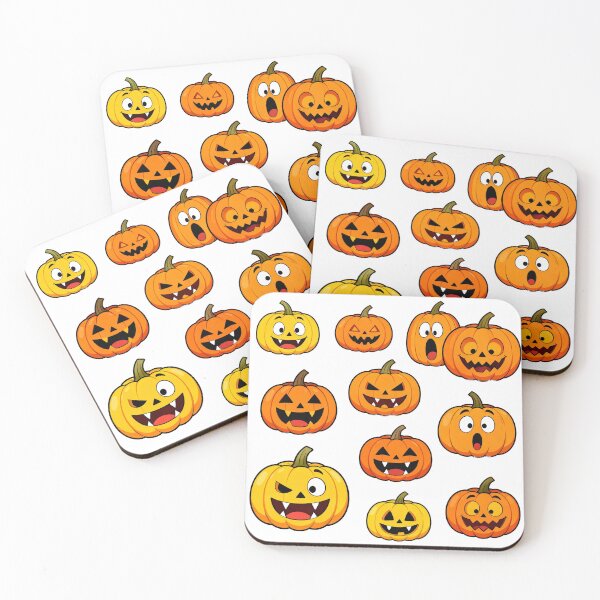 Item preview, Pumpkin Faces Pack sticker designed and sold by BABA1655.