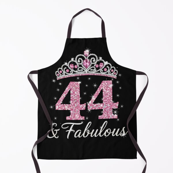 Item preview, Women’s 44 and Fabulous | 44th Birthday Crown Design | Elegant Pink Gold Celebration Gift | 44th Birthday designed and sold by svarupa.