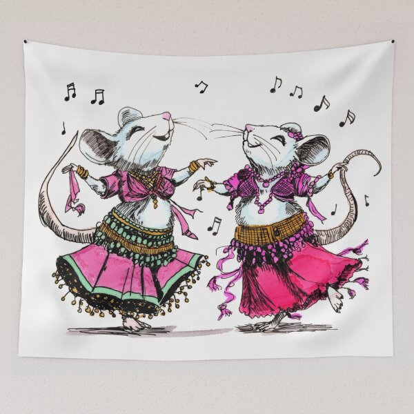 Item preview, Dancers in Pink designed and sold by Scribbles & Doodles by Jinx.