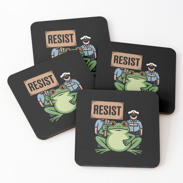 Item preview, Resist Portland Frog Protest designed and sold by Avenius Graphics.