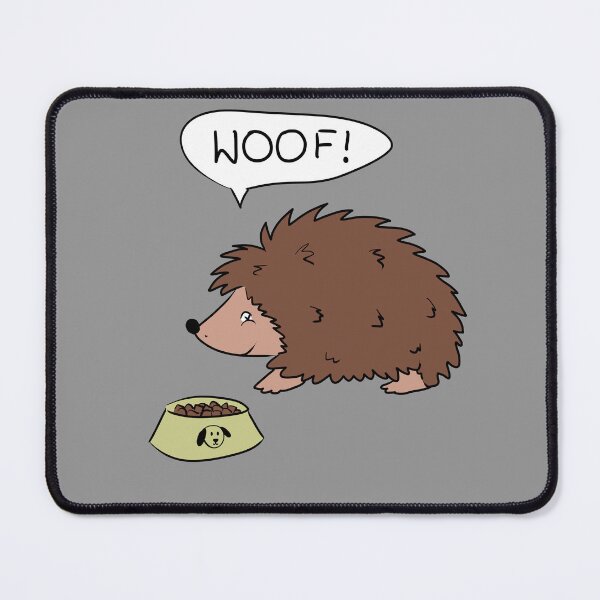 Item preview, Hedgehog WOOF! designed and sold by HugSomeNettles.