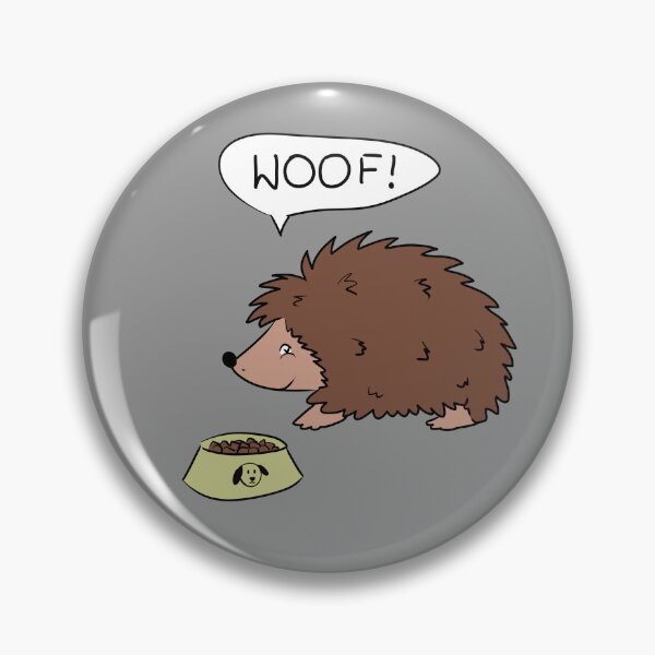 Item preview, Hedgehog WOOF! designed and sold by HugSomeNettles.