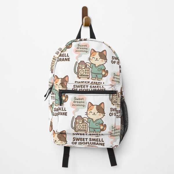 Item preview, That Sweet Smell of Isoflurane – Cute Vet Anesthesiologist Cat Design designed and sold by Bettybee00.