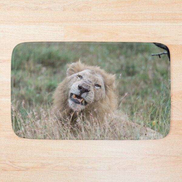 Item preview, Casper’s Quizzical Grin — White Lion (Kruger) designed and sold by DavideAntoniani.