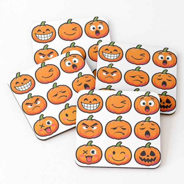 Item preview, Pumpkin Faces Pack sticker designed and sold by BABA1655.