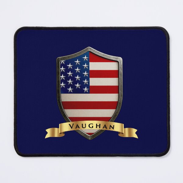 Item preview, Vaughan Family USA Shield, Stars & Stripes Pride Crest designed and sold by Highlandkings.