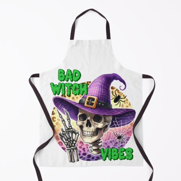 Item preview, Bad Witch Vibes – Cool Skeleton Witch Halloween Design designed and sold by TakeOnline247.