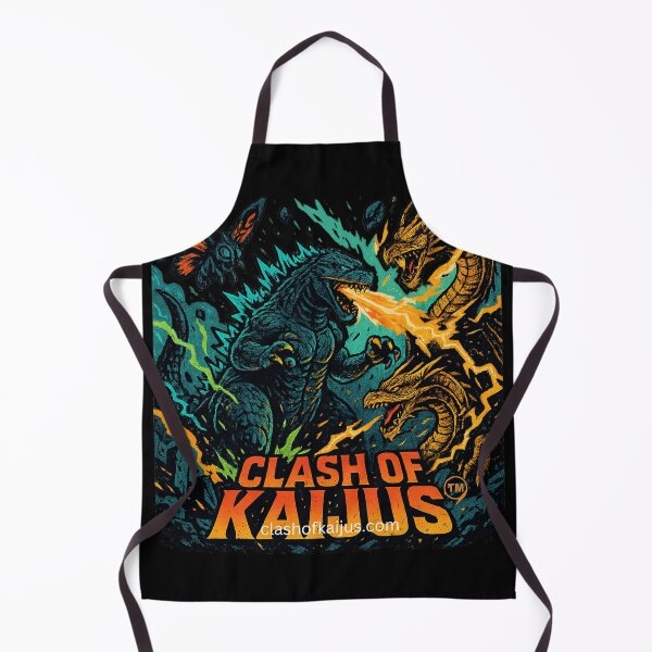 Item preview, Titans Unleashed – Clash of Kaijus Epic Battle Collage designed and sold by The Clash Lab.