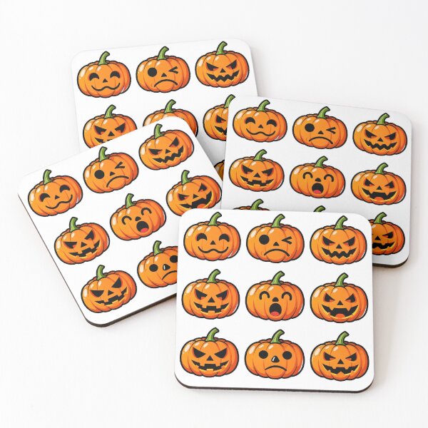 Item preview, Pumpkin Faces Pack sticker designed and sold by BABA1655.