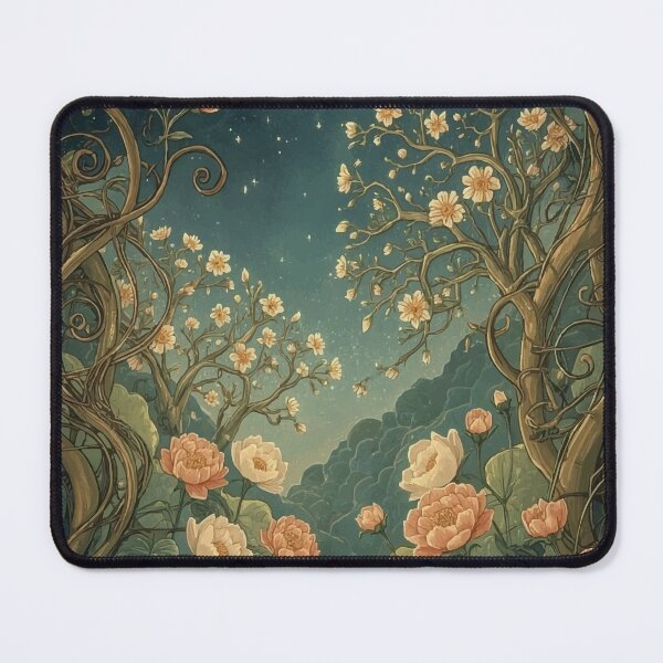 Item preview, Moonlit Garden Gate designed and sold by AbstractAnom.