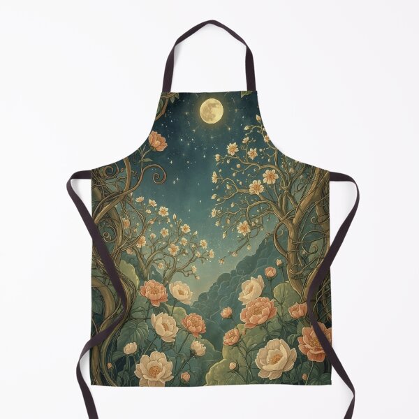 Item preview, Moonlit Garden Gate designed and sold by AbstractAnom.