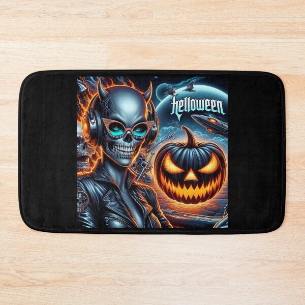 Item preview, Cyberpunk Demoness Halloween Neon Skull designed and sold by Voodoo Store Paranormal Collections.
