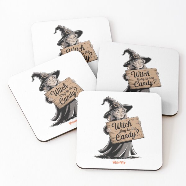 Item preview, Witch Way to the Candy? - WhimWiz Funny Quote & Quirky Gift Idea designed and sold by WhimWiz.