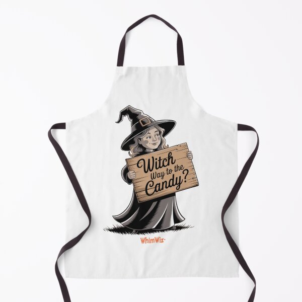 Item preview, Witch Way to the Candy? - WhimWiz Funny Quote & Quirky Gift Idea designed and sold by WhimWiz.