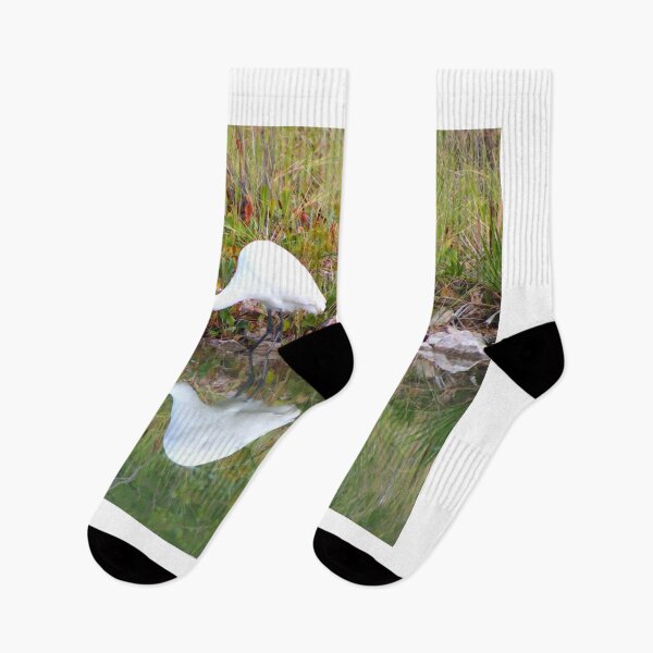 Item preview, Amazing Great Egret Reflection designed and sold by simonjayphotos.