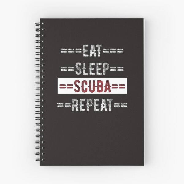 Item preview, Eat Sleep Scuba Repeat Gift for Scuba Divers designed and sold by TrndSttr.