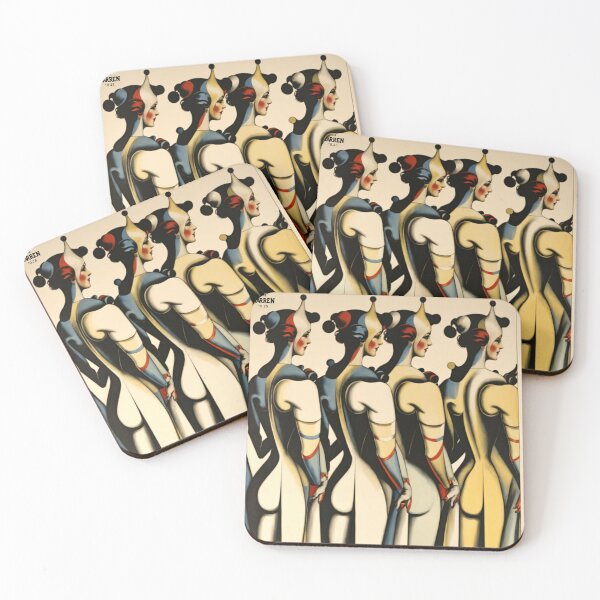 Item preview, Art Deco 1920s AI Hybrid Parody 2 | Die Narren designed and sold by NickWhittleArt.