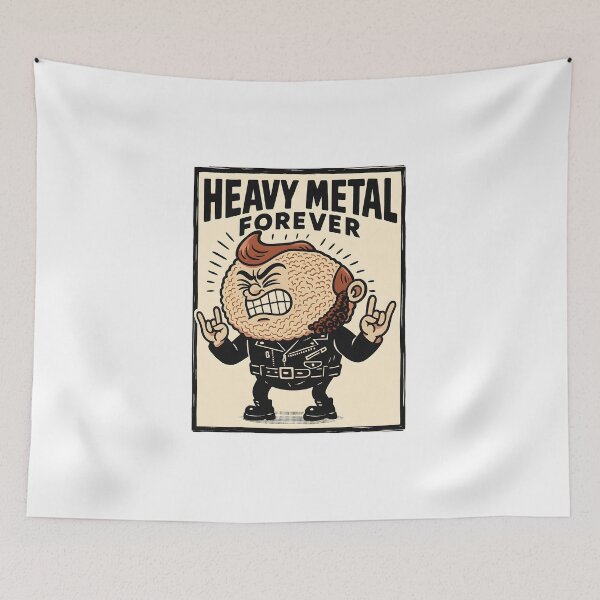 Item preview, Heavy Metal Forever Angry Guy designed and sold by dreampik.