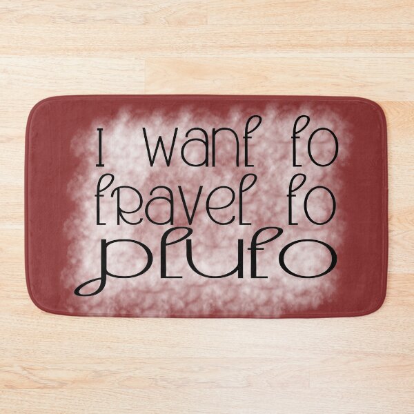 Item preview, I Want to Travel to Pluto – Funny Space Adventure Design – Astronomy & Sci-Fi Gift designed and sold by sednalafandy79.