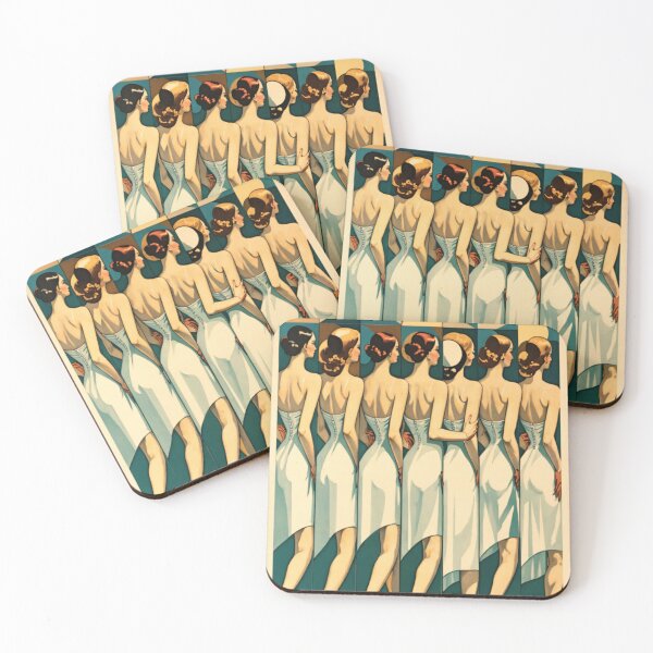 Item preview, Art Deco 1920s AI Hybrid Parody 3 | The Modern Poster designed and sold by NickWhittleArt.