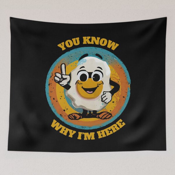 Item preview, Funny Deviled Egg You Know Why I'm Here Thanksgiving Dinner  designed and sold by Zayavca.