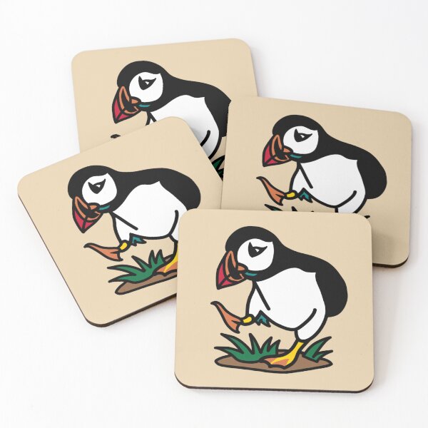 Item preview, Tattoo Flash Puffin  designed and sold by ScotiaInk.
