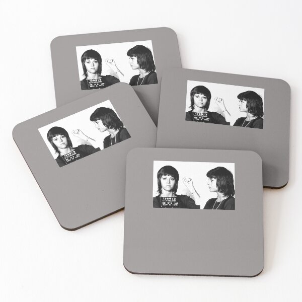 Item preview, JANE-FONDA-POWER-MUGSHOT designed and sold by gregmercyz.