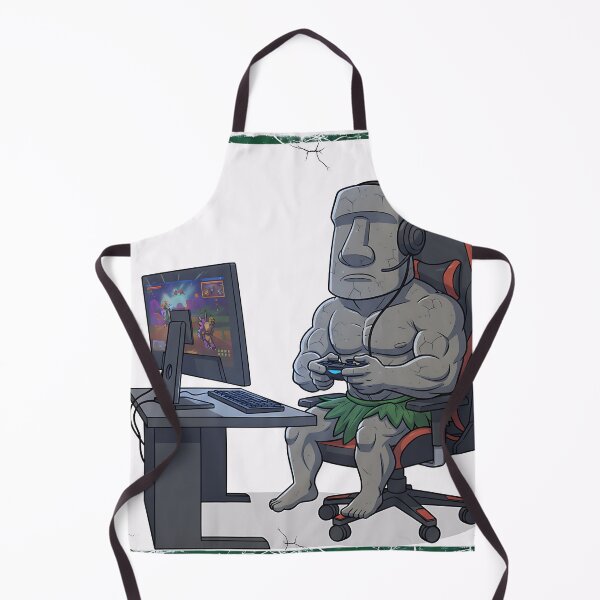 Item preview, Moai Gaming designed and sold by Stoic-Shop.