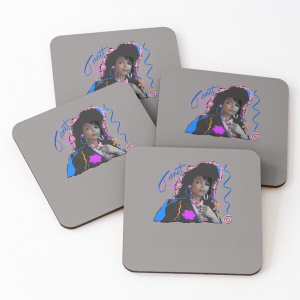 Item preview, JANET-JACKSON-80S-RETRO-STYLE-T-SHIRT designed and sold by gregmercyz.
