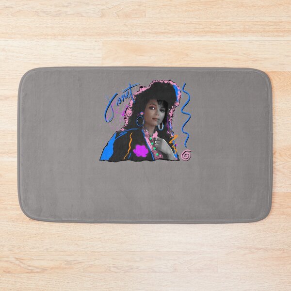 Item preview, JANET-JACKSON-80S-RETRO-STYLE-T-SHIRT designed and sold by gregmercyz.