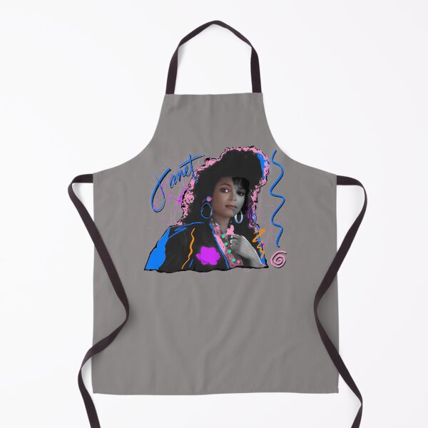 Item preview, JANET-JACKSON-80S-RETRO-STYLE-T-SHIRT designed and sold by gregmercyz.
