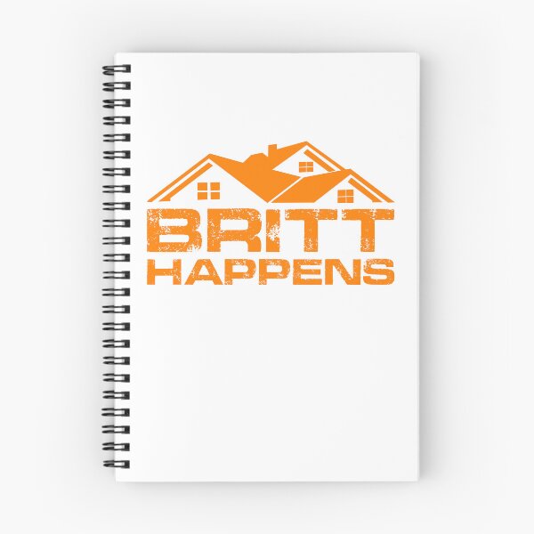 Item preview, Britt Happens orange designed and sold by Joyful Ivy.